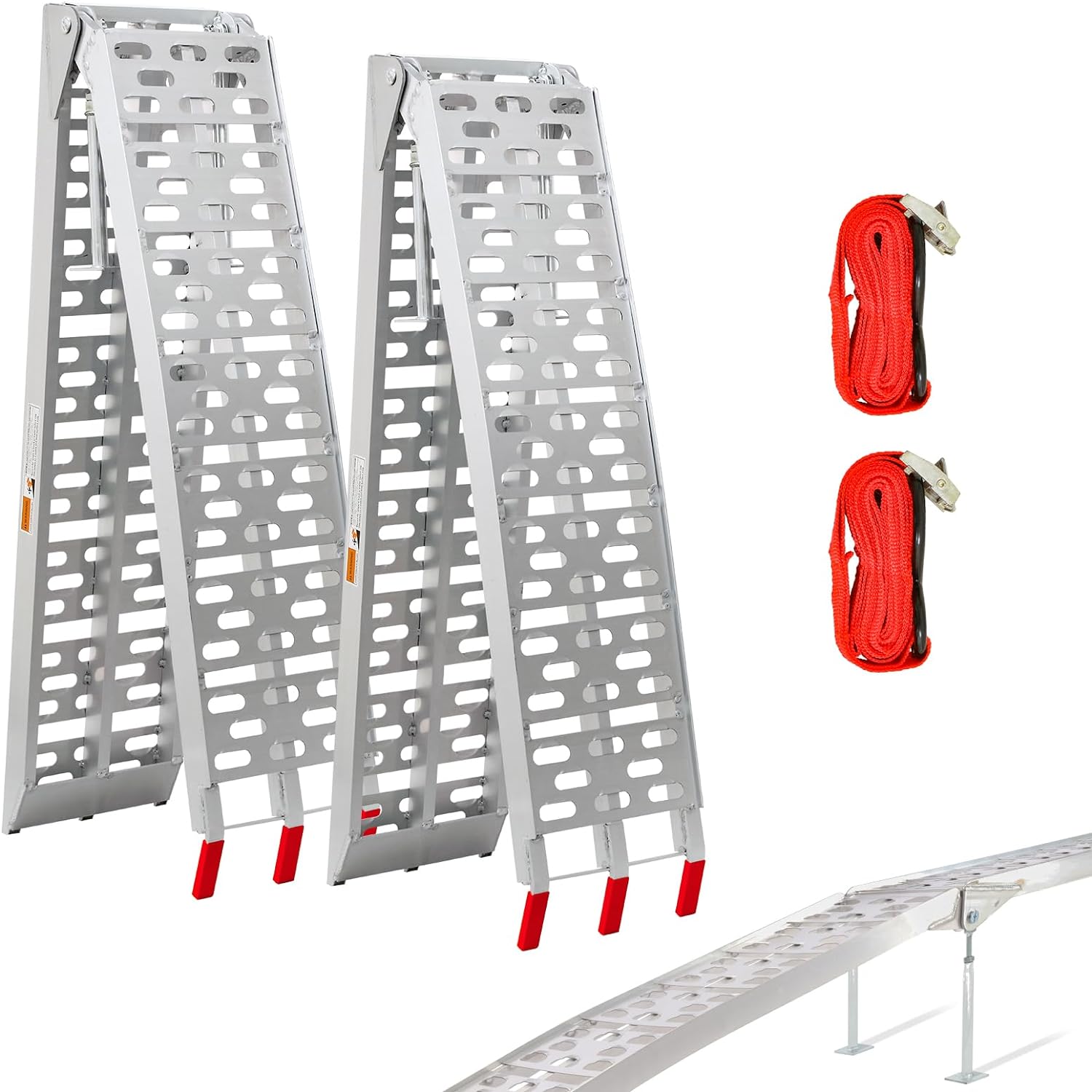 89" x 12" Aluminum Folding Ramps (2,650lb)