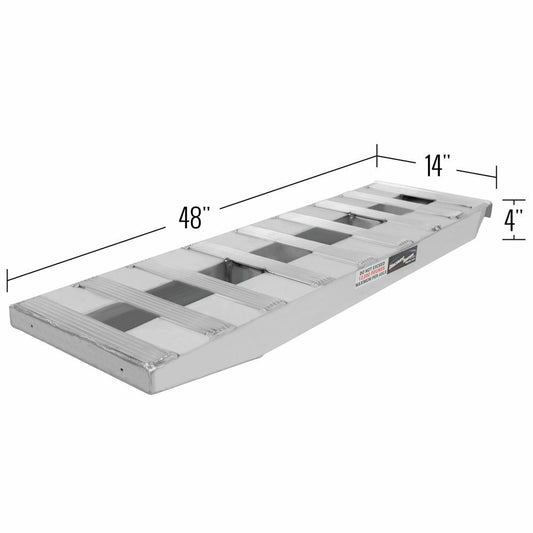 48" x 14' Aluminum Ramps (12,000lb)